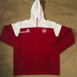 Adidas 2021 Arsenal Zone Hooded Jacket